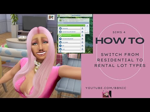 Switching from Residential to Rental Lot Types - Sims 4 How To