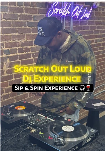 Looking for a unique date night in Atlanta? 🎧🍷 The Scratch Out Loud DJ Experience is a sip and spin class where you learn how to DJ, enjoy drinks, and vibe together. Fun, interactive, and perfect for couples who love trying something new. @ScratchOutLoud #scratchoutloud #djexperience #sipandspin #thingstodoinatlanta #theflavorfuladventures