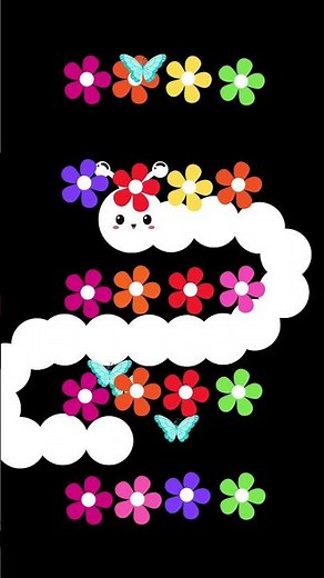 Baby Bear | Colorful Caterpillar | Calming Visuals #sensoryvideo #cute