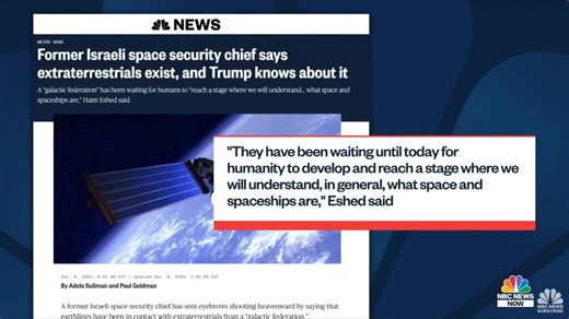 Why did Haim Eshed, who led Israel’s space program for 30 years, claim that aliens exist and that President Trump is aware of this? | Disclosure Party