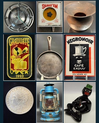 🚨 NEW AUCTION NOW LIVE! 🚨 Military • Antiques • Collectibles 🗓 Ends Sunday • 11/16 • 2PM PST Our newest auction just dropped — and it’s LOADED with incredible historical and vintage finds! From ⚔️ bayonets and 🪖 military gear to 🏮 lanterns, 🪵 rustic decor, aviation helmets, coins, gas masks, antique signs, crates, and more… this sale is packed with hard-to-find pieces. If you love: 🪖 Historical military collectibles 🛩 Early aviation collectibles 🪙 Coins & insignia 🪔 Lanterns & vintage 