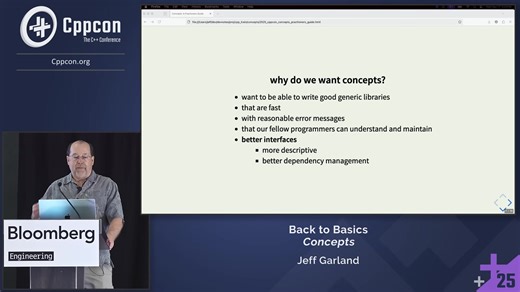 Back to Basics: C   Concepts - Jeff Garland - CppCon 2025