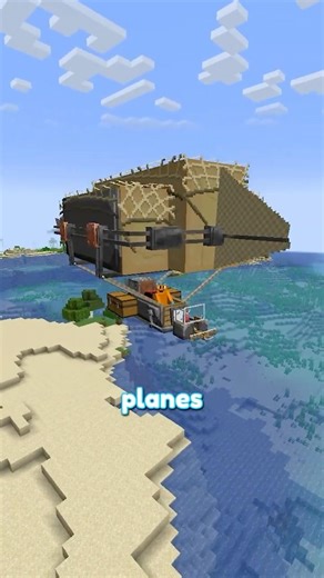 Imagine if minecraft had planes! ✈️