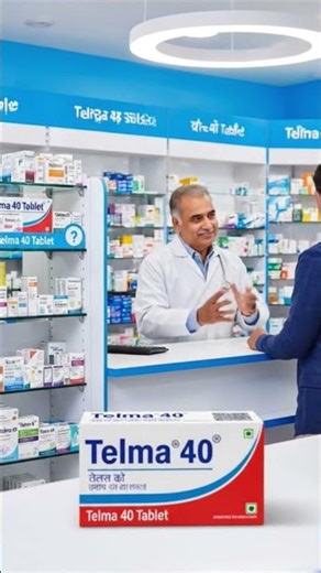 Telma 40 Tablet use #pharmcist #medical #medicine #pharmacy #doctor