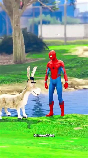 GTA 5 DONKEY VS ELEPHANT IN GTA V ! #shorts #gta #gta5 #viral #cartoon #trending
