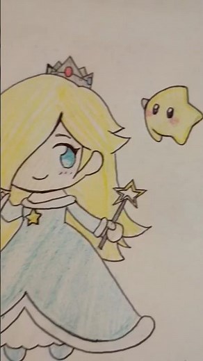 Cute Things to Draw When Youre Bored #25 - How to Draw Luma from Mario Galaxy