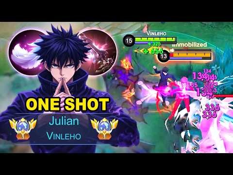 JULIAN ONE SHOT BEST BUILD 2026!! THEY THINK I'M USING CHEAT! | MLBB