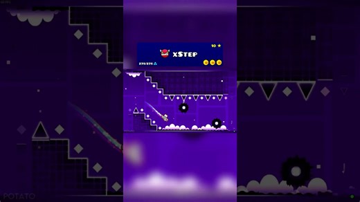 Xstep COINS Geometry Dash #shorts