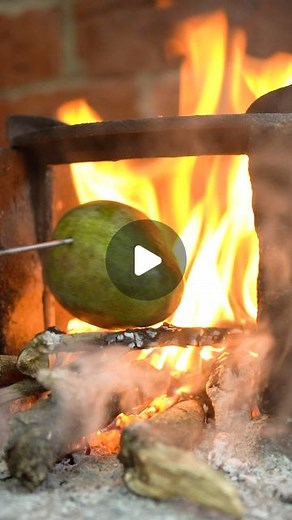 Village Cookings on Instagram: "Mango Chutney 😍 Ingredients Mango - 1 nos Prawns-250 gras Shallots - 7 to 8 nos Curry leaves - 3 to 4 nos Coconut - 1 nos Dry red chilli - 4 nos Salt - 1 or 2 tsp Method Today we have to prepare raw mango prawn chutney. Take a pan,add dry prawns and water. Wash them well, drain, and set them aside. Then cut the coconut pieces from the coconut shell. Then take a skewer or steel stick and arrange coconut pieces one by one. Then burned on fire and set aside. 