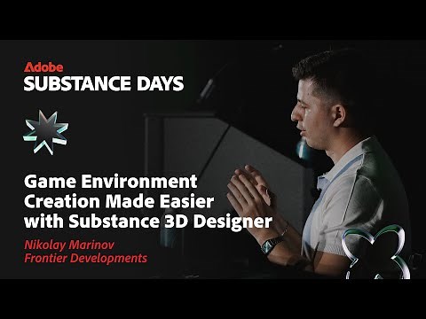 Game Environment Creation Made Easier with Substance 3D Designer | GDC 2025 | Adobe Substance 3D