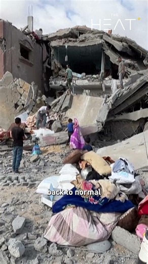 How are the Gaza reconstruction efforts going?