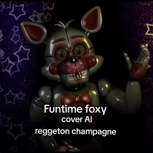Funtime Foxy AI Chat - Five Nights at Freddy's Animatronics Cover Reggaeton Champagne