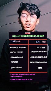 HOW TO DO COMPLETE MATH SYALLBUS FOR JEE EXAM IN LAST MONTH OF...