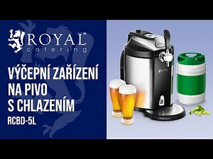 Výčepní zařízení na pivo s chlazením RCBD-5L | Royal Catering | Představení produktu