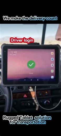 Rugged Tablet Solution for Transportation
