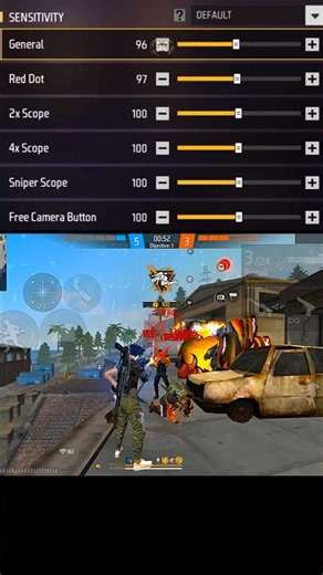 Free Fire Headshot setting 2026 ⚡ Best Sensitivity Settings ⚙️| Sensitivity + Hud Settings Free Fire