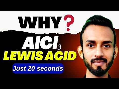 why alcl3 is a lewis acid | why alcl3 is covalent | How to draw structure of alcl3