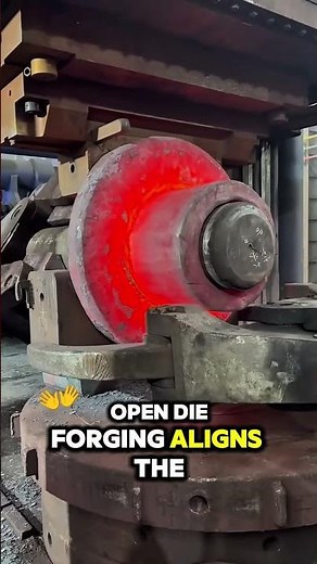Why Forged Steel is Stronger 💪 Open Die Process