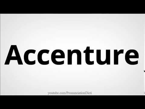 How to pronounce Accenture