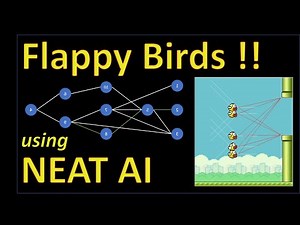 Neat AI does Flappy Birds using NEAT and a Genetic Algorithm