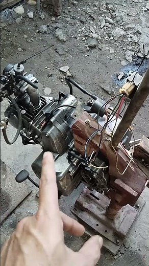XRM 110 cc Engine Rebuild #motorcycle #motorcyclerepair #shorts