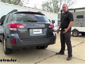 How to Set Up Your Draw-Tite Max-Frame Trailer Hitch Receiver on a 2014 Subaru Outback Wagon