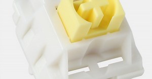 JWICK Ginger Milk Linear Mechanical Switches | Mechanical Keyboards | Keyboard Switches | Drop