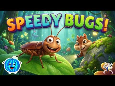 🪳🏃 Speedy Cockroaches! | Meet the Fast Crawlers! | Animal Safari ✨
