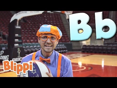 Blippi Teaches Basketball Tricks | Blippi | Learn With Blippi | Funny Videos & Songs
