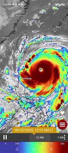 Super Typhoon Nando: Terrifying Satellite Imagery 2025