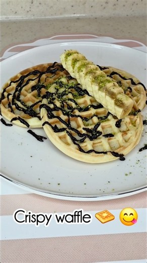 Easy & Crispy Homemade Waffles | Quick Recipe 🧇