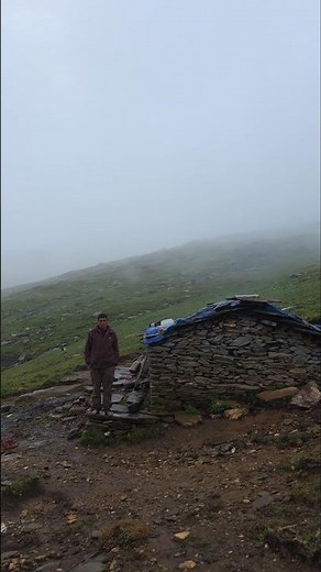 Living with Sheep in a Traditional Himalayan Hut | Remote Village Life in Nepal #villagelife #viral