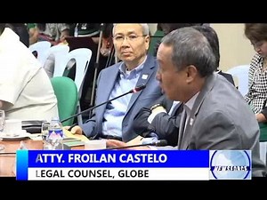 CHAIR OF THE SENATE COMMITTEE ON SCIENCE AND TECHNOLOGY, SENATOR BAM AQUINO URGED TELECOMMUNICATION COMPANIES TO NOTIFY THEIR CUSTOMERS WHENEVER THEY WILL MAKE LOAD DEDUCTIONS. Reporter: Crissy Dimatulac March 5, 2018 | Global News Network