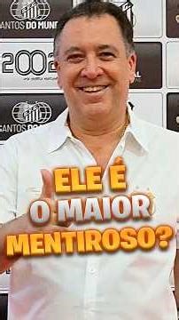 MARCELO TEIXEIRA É MENTIROSO PRA C#$%*&@ #shorts #noticiasdosantos #marceloteixeira