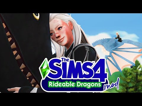 THIS SIMS 4 MOD JUST MADE RIDING DRAGONS HAPPEN 🐉🔥 --- The Sims 4 Mod Showcase and Review