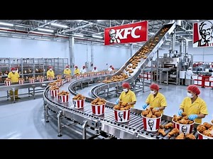How KFC’s Chicken is Made in Modern Factory (Full Process) Inside the KFC Factory