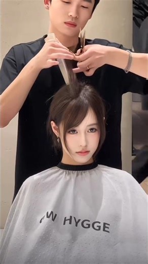 Korean Soft Layer Haircut ✨ Easy Girl Hairstyle Tutorial 😍