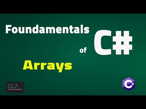 #16 Foundamentals Of C Sharp | Arrays