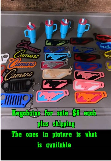 #jeep #mustang #camaro #keychains