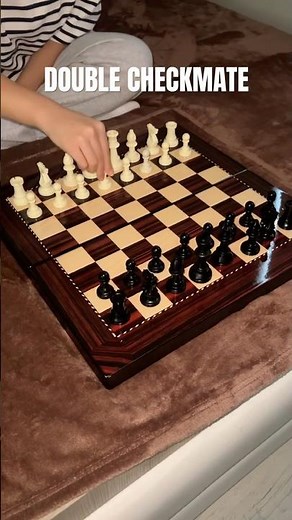 Double Checkmate! #chess #chessgame #chesstactics
