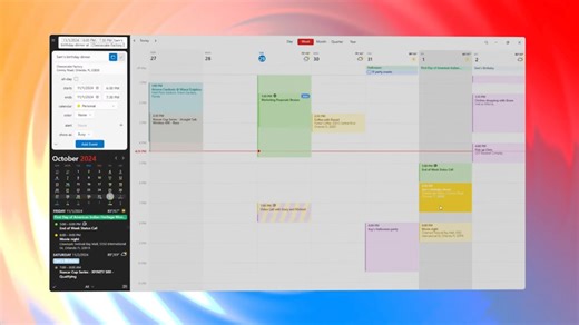 Fantastical Calendar App is Now Available on Windows