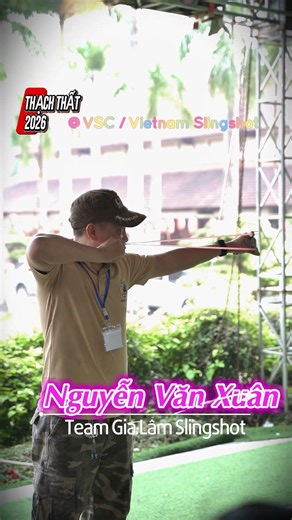 NÁ THỦ NGUYỄN VĂN XUÂN - TEAM GIA LÂM SLINGSHOT THI ĐẤU GIẢI NÁ CAO SU | #VSC #REVIEWNÁ #NÁCAOSU