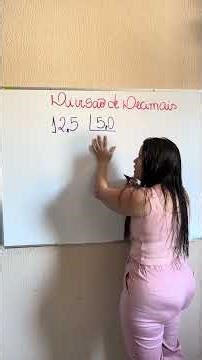 LEARN HOW TO DIVIDE TWO DECIMAL NUMBERS #mathematics #enem #entranceexam #universityentranceexam ...