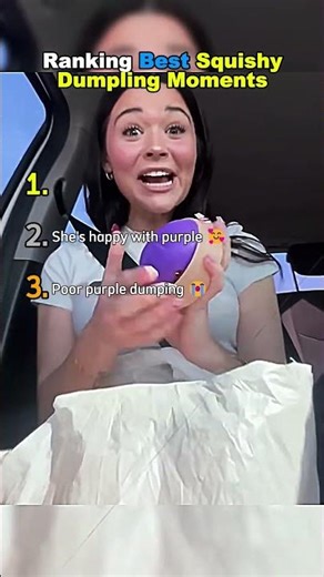 Top 5 Best Squishy Dumpling Unboxing Reactions #unboxing #shorts #squishydumpling