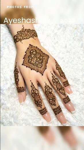 Step by Step Mehndi Design Tutorial | Easy & Beautiful Mehndi for Beginners