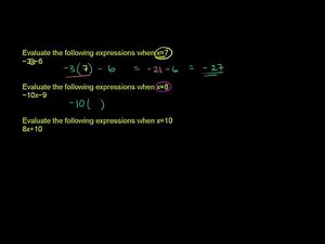 Evaluating Expressions 1