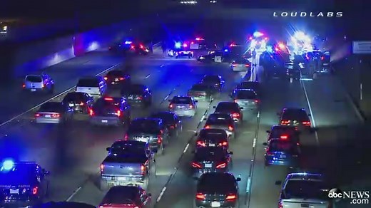 California Freeway Closed in Reckless Driving Crackdown