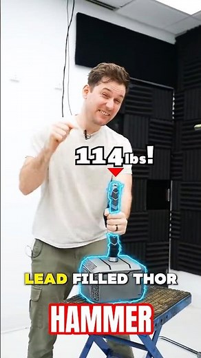 Are rubber bands worthy? ⚡🔨 #thor #experiment #challenge #marvel