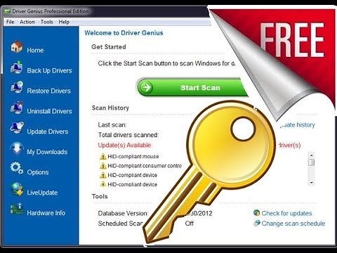 كيف تحصل على كود تفعيل مجانى باسمك لبرنامج التعريفات FREE Driver Genius 10 Professional Edition