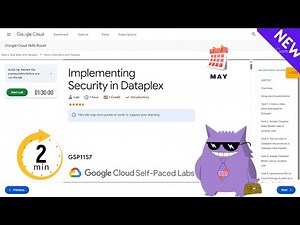 Implementing Security in Dataplex | #2025 | #GSP1157 |#qwiklabs |Solution